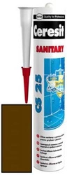 Silikon sanitarny CS 25 Ceresit 280ml Chocolate