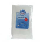 Mata dekoracyjna biała 100×80 cm imitująca sztuczny śnieg