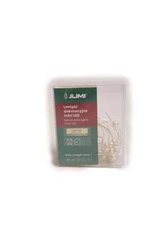 Lampki na baterie 40 mini LED kulki ciepły biały 390+30cm