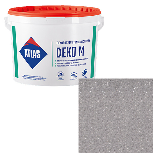 Tynk mozaikowy Deko M TM5 1,5mm 24kg Kolor Bazalt 5 Atlas