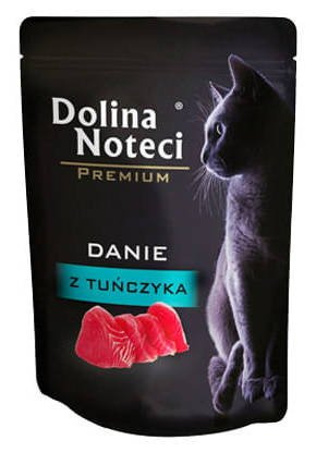 Danie z tuńczyka dla kota 85g Dolina Noteci