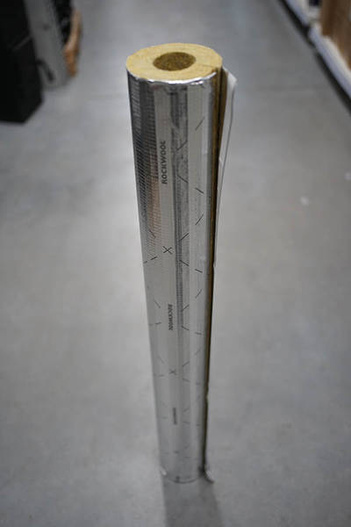 Otulina ROCKWOOL wełna 54/30 ROCKWOOL 800 ALU MB