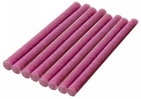 Klej w laskach różowy brokatowy 8 sztuk