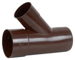 Trójnik PVC 100 x 100 x 45 brąz Kaczmarek