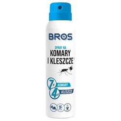 Spray na komary i kleszcze 90ml Bros