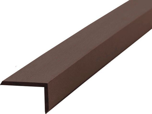 Listwa zakończeniowa ogrodowa PVC 35x33x2200 mm Ral 8019 Brąz 