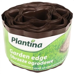 Obrzeże ogrodowe 10cm x 9mb brąz Plantina