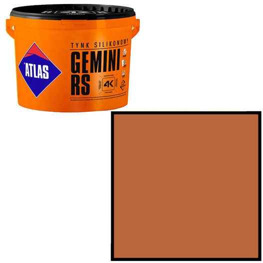 Tynk silikonowy Gemini RS 25kg Atlas SAH 0275