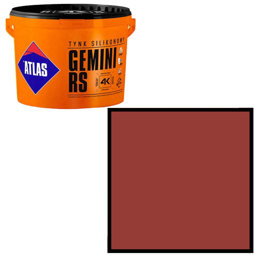 Tynk silikonowy Gemini RS 25kg Atlas SAH 0315