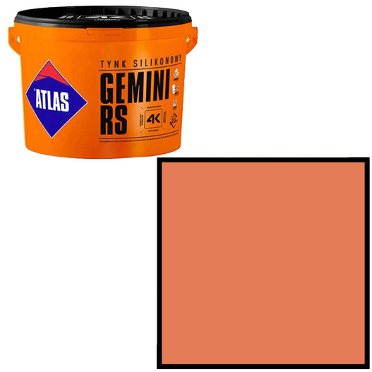Tynk silikonowy Gemini RS 25kg Atlas SAH 0270