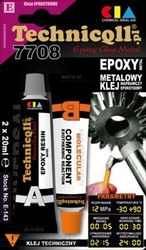 Klej metalowy epoksydowy 2x20 ml