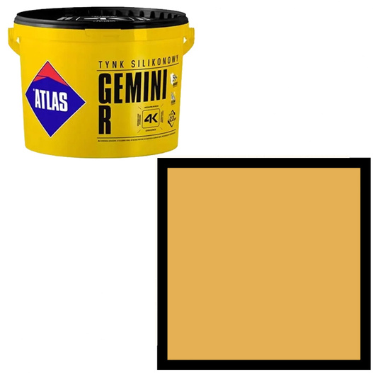 Tynk silikonowy Gemini R 25kg Atlas SAH 0230