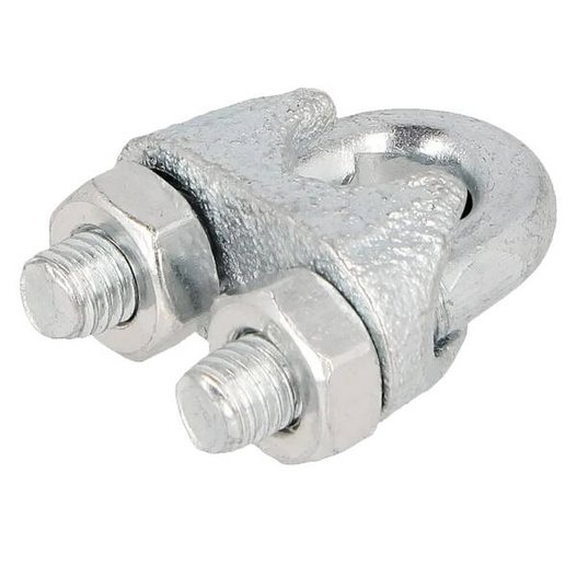 Zacisk kabłąkowy do lin 6mm 4sztuki Koelner