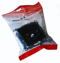 Gniazdo antenowe R-TV-SAT antracyt SIMON 54