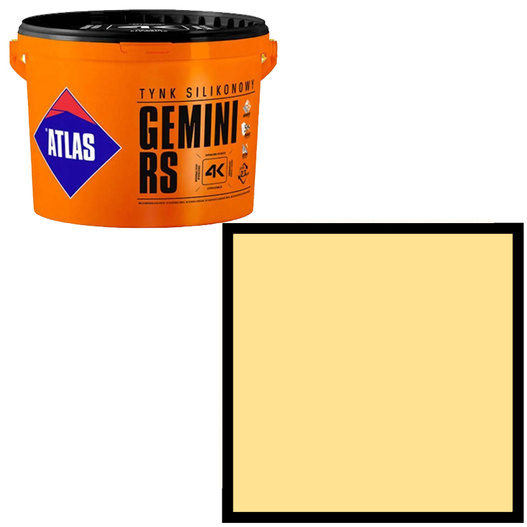 Tynk silikonowy Gemini RS 25kg Atlas SAH 0018