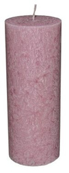 Świeca Pieńkowa Stearynowa - Wanilia Malina 12cm