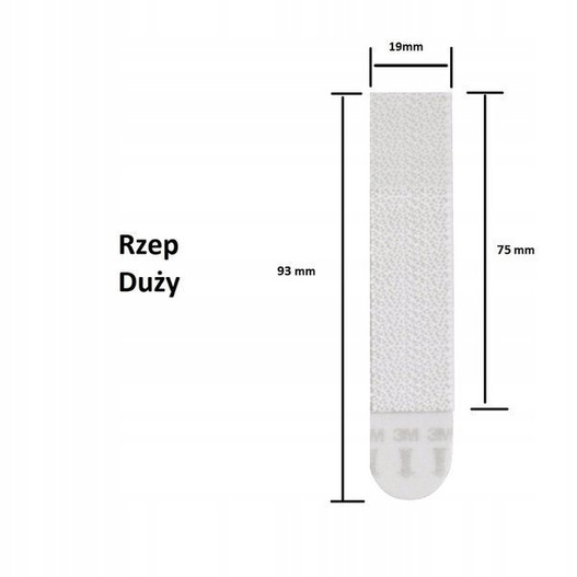 Rzepy do wieszania obrazów 4 komplety do 7,2kg