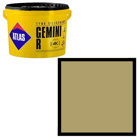 Tynk silikonowy Gemini R 25kg Atlas SAH 0237
