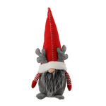 Skrzat szaro-czerwony rogi renifera 50cm