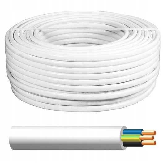 Przewód elektryczny AKS ZIELONKA 3x1,5 YDY  50m