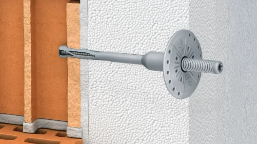 Kołek fasadowy z wkręcanym trzpieniem metalowym R-TFIX-8S 235  100szt