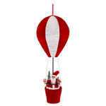 Świąteczna figurka polarowy Mikołaj w balonie 96 cm
