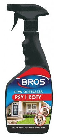 Płyn odstraszający psy i koty Bros 500 ml