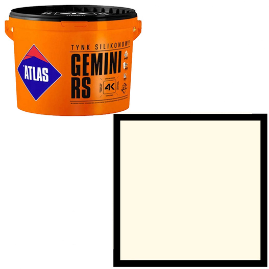 Tynk silikonowy Gemini RS 25kg Atlas SAH 0011
