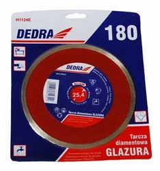 Diamentowa tarcza do glazury 180x7x1,7x25,4 mm