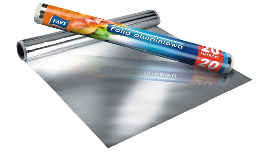 Folia aluminiowa 20m x 29cm RAVI