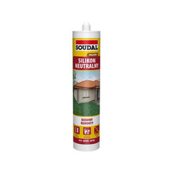 Silikon Neutralny Brązowy Soudal 280 ml