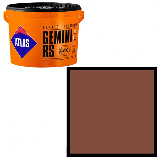 Tynk silikonowy Gemini RS 25kg Atlas SAH 0300