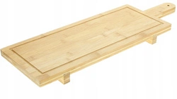 Deska bambusowa na nóżkach 58x19cm