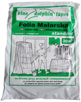 Folia malarska cienka standard 4mx5m zielona BDT