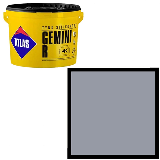Tynk silikonowy Gemini R 25kg Atlas SAH 0397