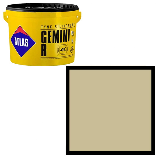 Tynk silikonowy Gemini R 25kg Atlas SAH 0014