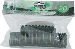 Komplet spinaczy ogrodowych 20 sztuk 4,5x2,8x0,6cm