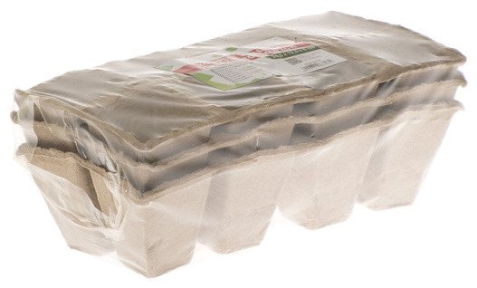 Doniczki torfowe do rozsad 24,5x12,5x6cm 3 sztuki