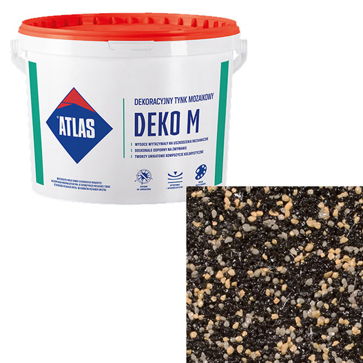 Tynk mozaikowy Deko M TM0 1,5mm 25kg Kolor 738 Atlas