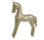 Figurka koń złoty 22 cm