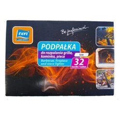 Podpałka do grilla, pieca 32 kostki Ravi