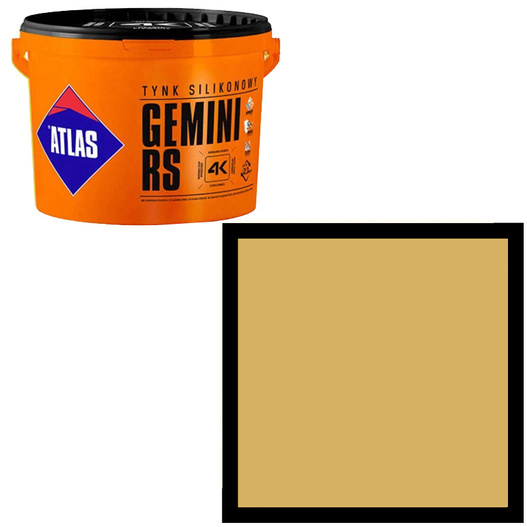 Tynk silikonowy Gemini RS 25kg Atlas SAH 0223