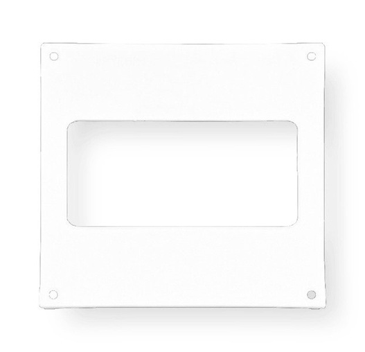 Kołnierz przyścienny 15x15 biały