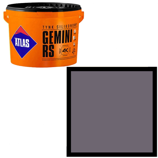Tynk silikonowy Gemini RS 25kg Atlas SAH 0330