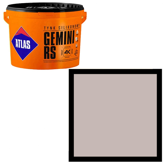 Tynk silikonowy Gemini RS 25kg Atlas SAH 0381