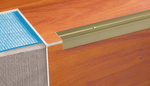 Profil szeroki ryflowany 40x20mm złoty 93cm Cezar