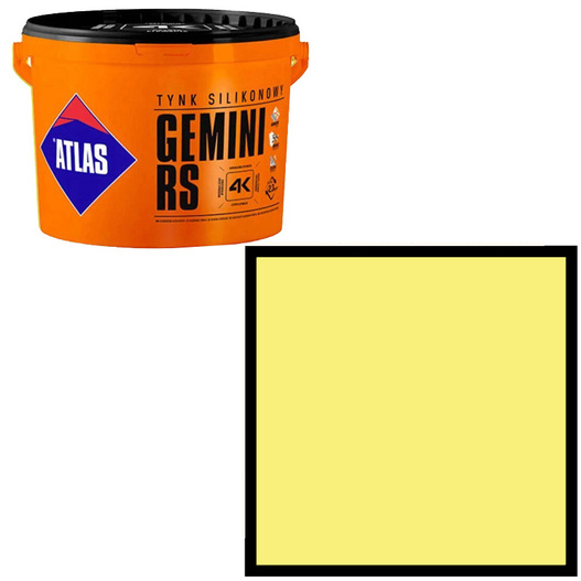 Tynk silikonowy Gemini RS 25kg Atlas SAH 0208