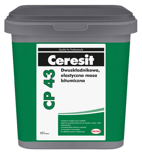 CP 43 wysokoelastyczna masa bitumiczna 28kg