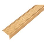 Listwa schodowa aluminiowa Złota 45x23mm / 1m