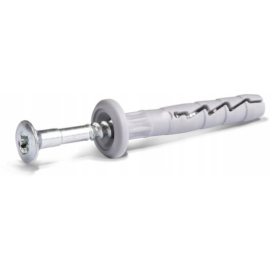 Kołek wbijany szybkiego montażu z kołnierzem 6x60mm 50sztuk